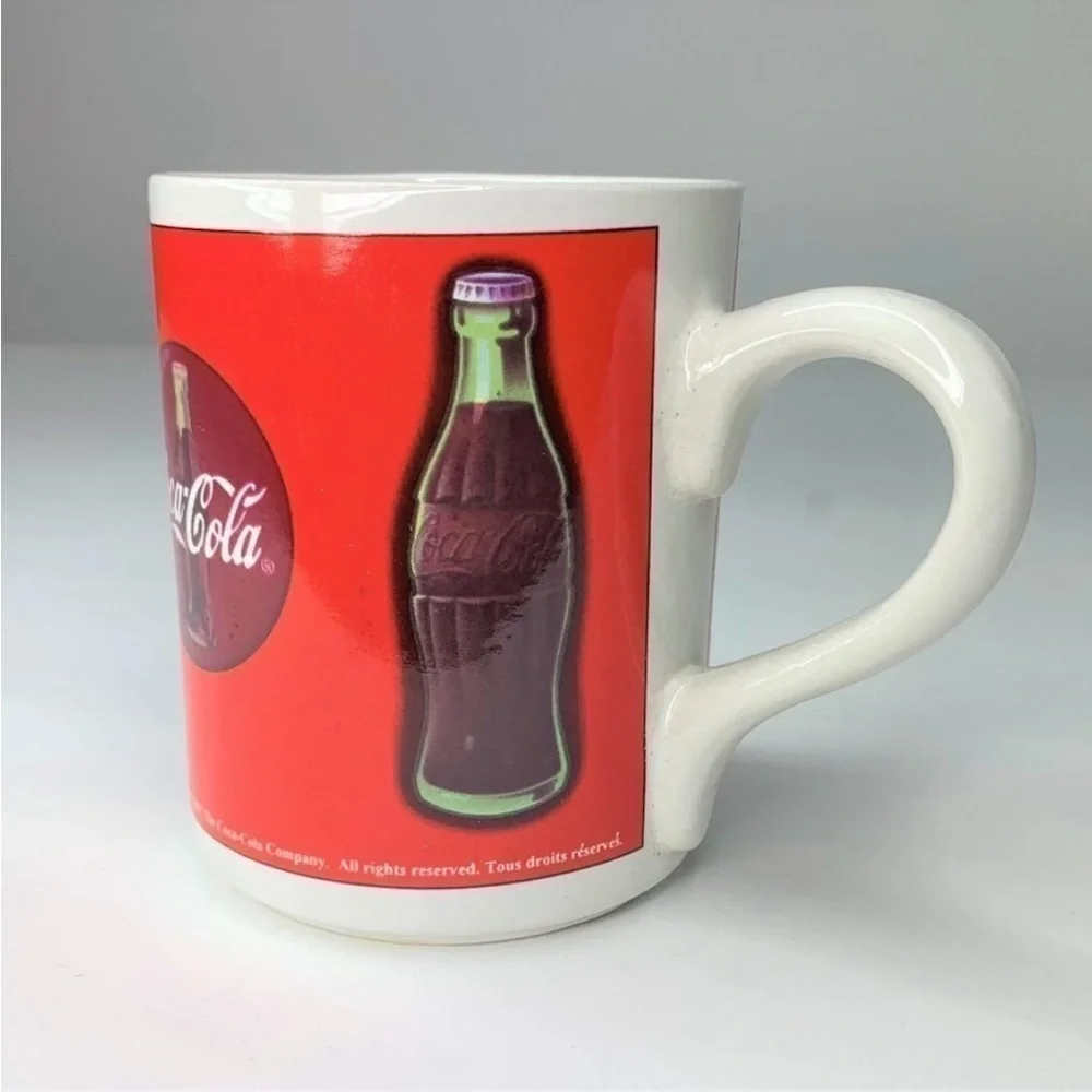 Vintage Coca Cola Ceramic Mug from Gibson 1997